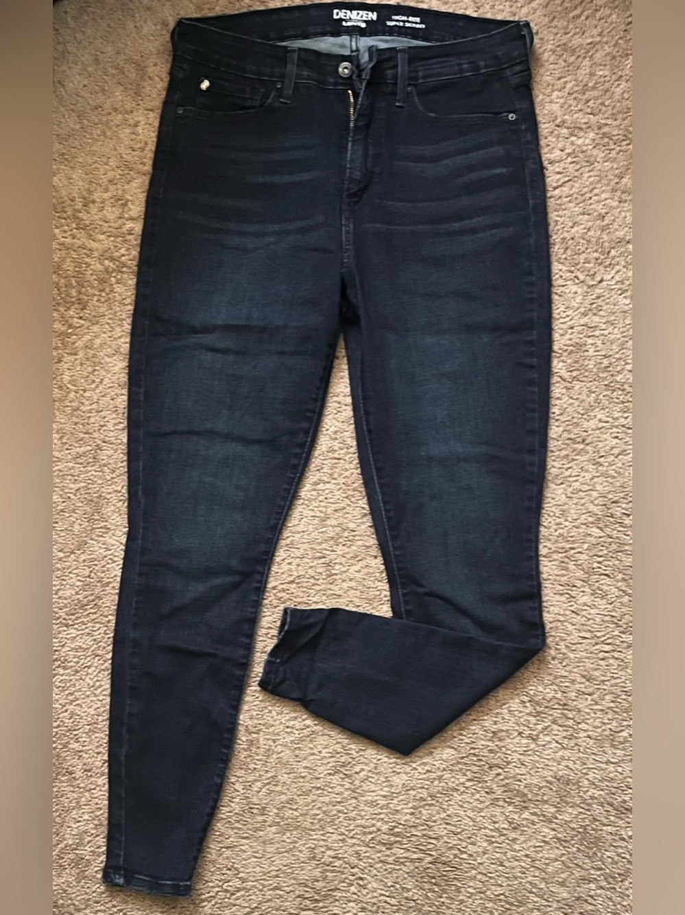 Levi's Black Skinny Stretch Jeans